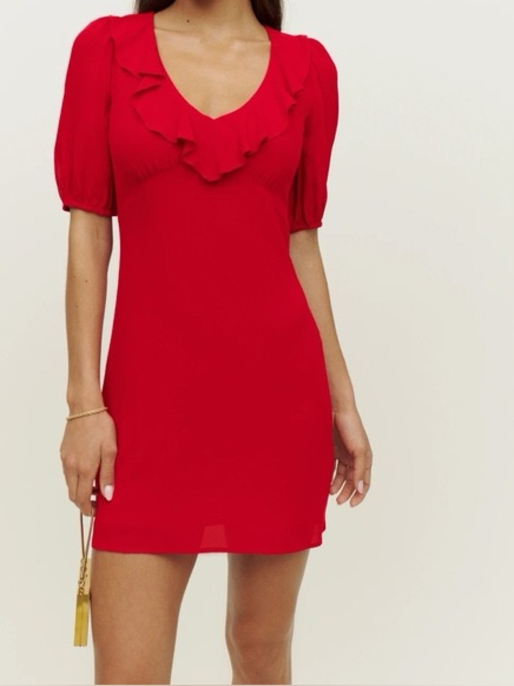 Reformation Red Mini Dress